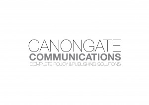 Canongate logo + strapline